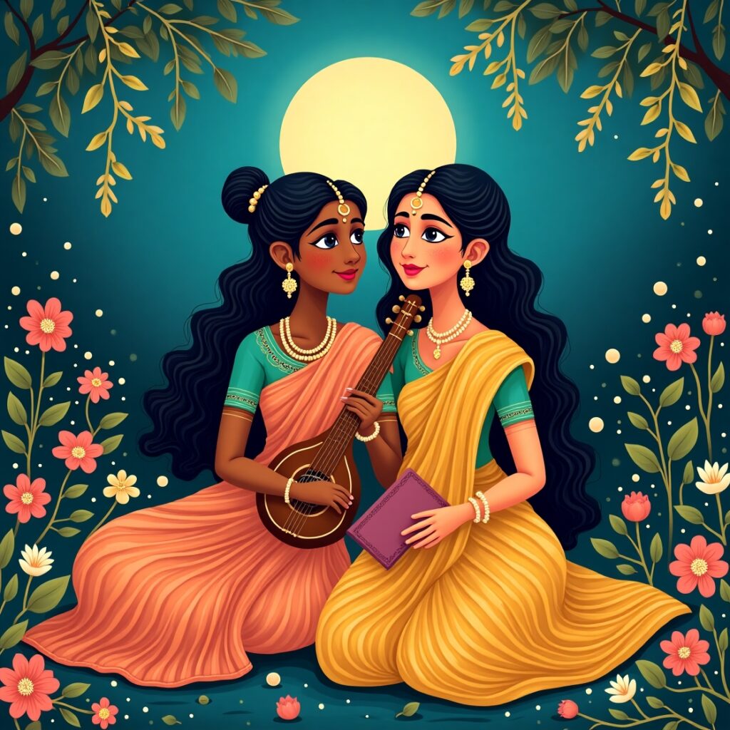 Radha_and_Meera. lyricsyworld.com