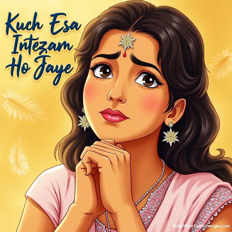 किशोरी कुछ ऐसा इंतजाम हो जाए